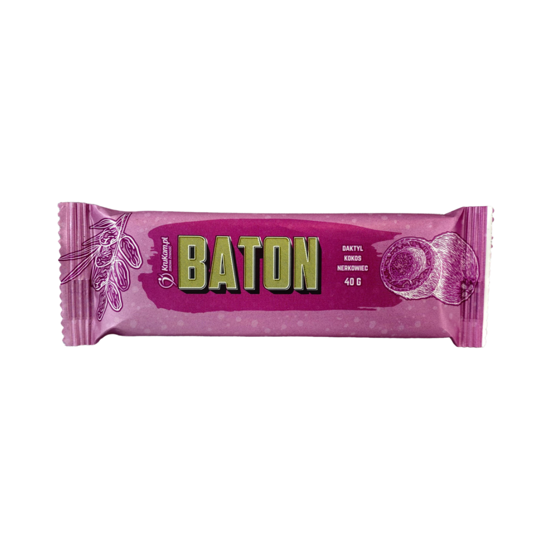 Baton Daktylowy z kokosem i nerkowcami 40g