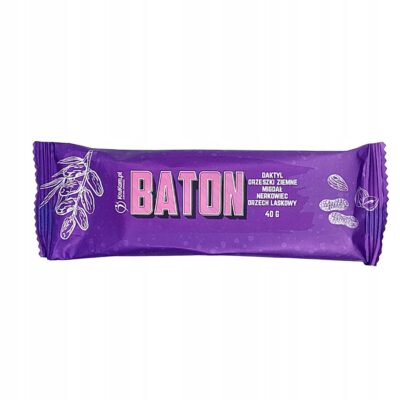 Baton daktylowy z orzechami KruKam 40 g