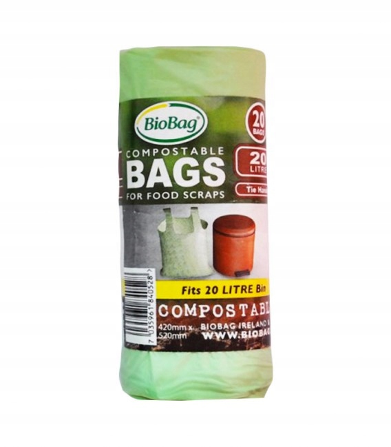 BioBag Worki na odpady organiczne bio eko 20l x 20szt