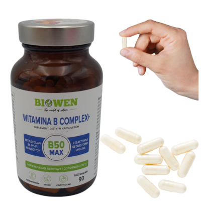 Biowen Witamina B Complex + z metylofolianem B12