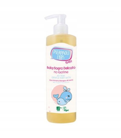 PIERPAOLI EKO Płyn do Kąpieli dla Dzieci Bez Łez 400ml Delikatna formuła