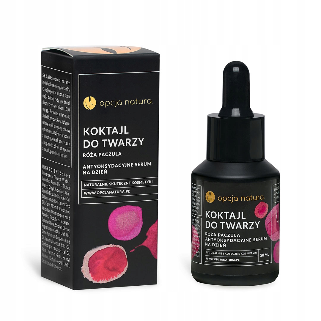 Opcja Natura serum na dzień Róża & Paczula