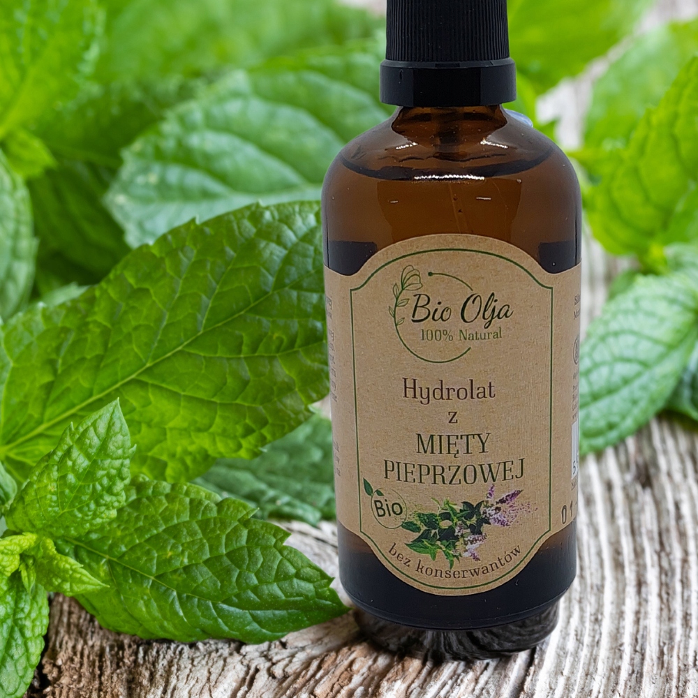 HYDROLAT Z mięty pieprzowej woda miętowa BIO 100ml - obrazek 3