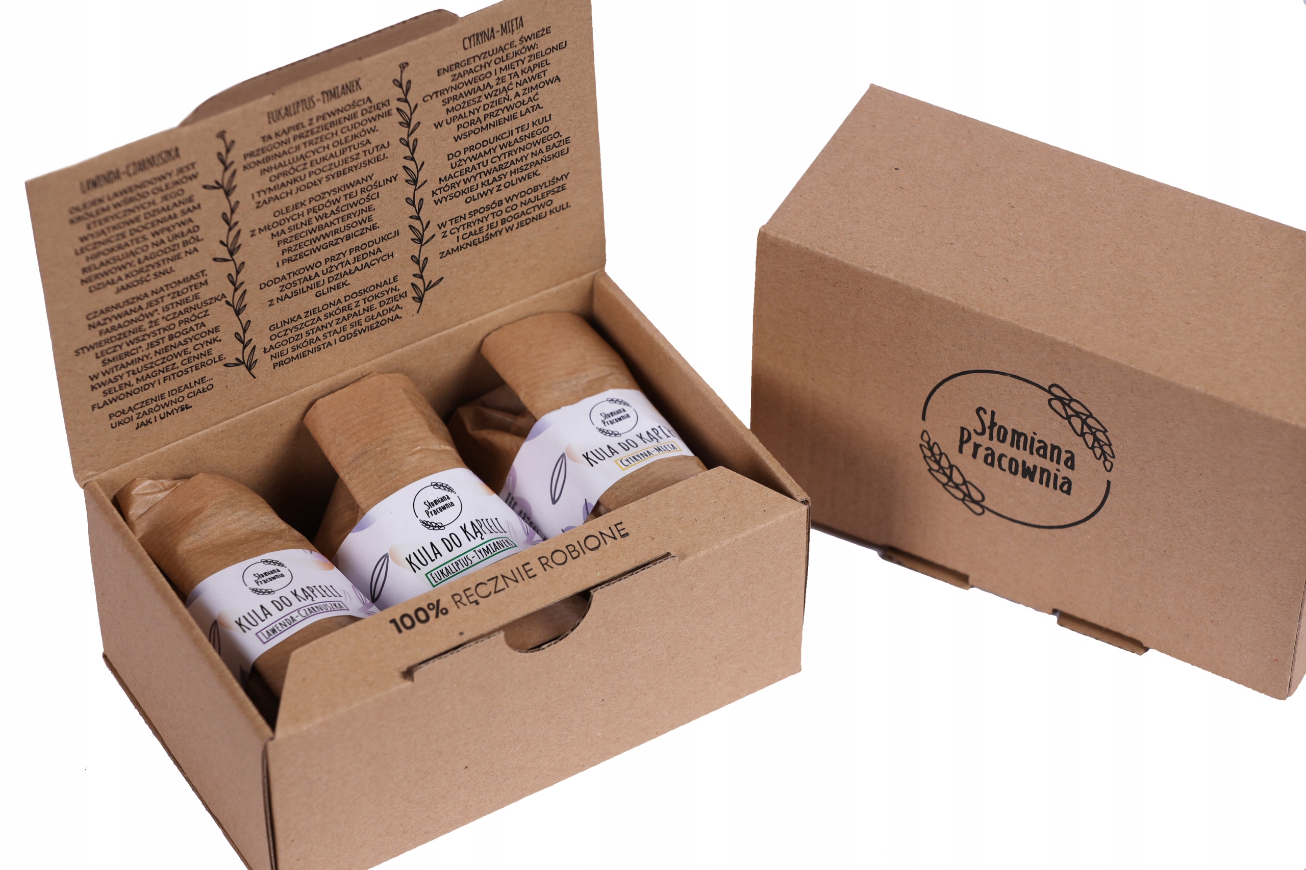 Zestaw Naturalnych kul do kąpieli - Box prezentowy dla każdego - domowe SPA - obrazek 5