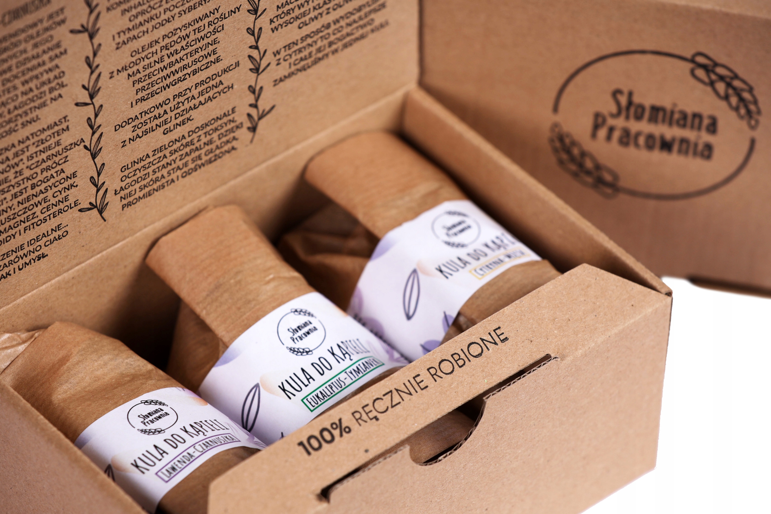 Zestaw Naturalnych kul do kąpieli - Box prezentowy dla każdego - domowe SPA - obrazek 6