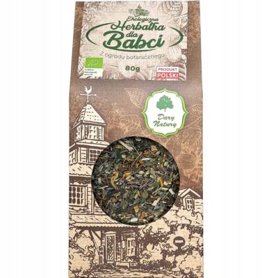 Dary Natury Herbata z ogrodu botanicznego dla Babci 80g EKO