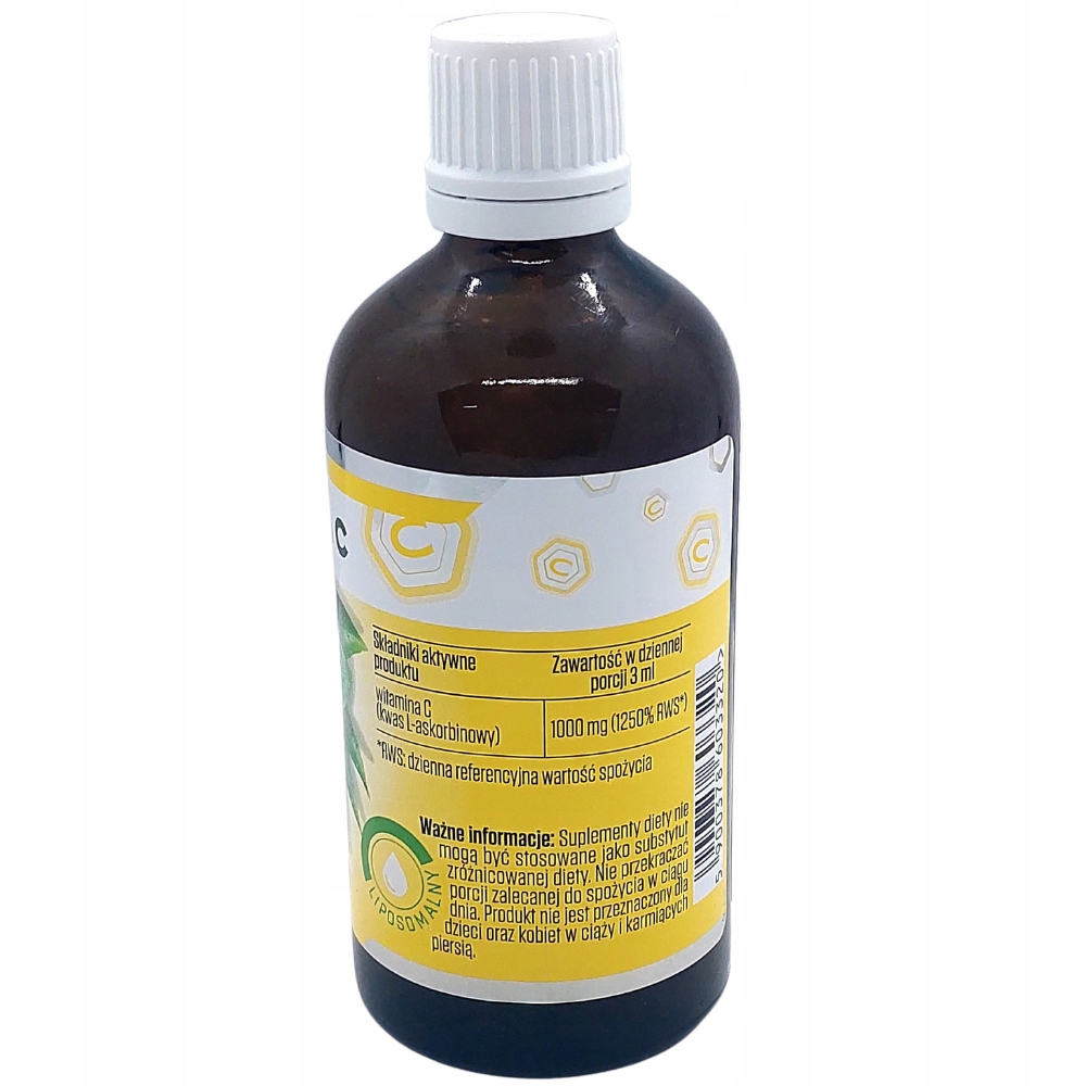 Suplement diety B&M Research witamina C płyn 100 ml - obrazek 8