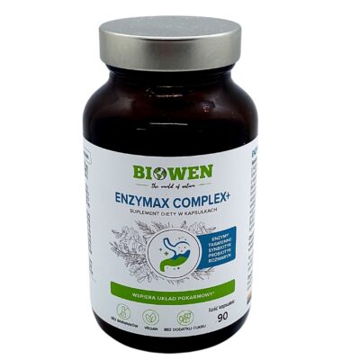 EnzyMax Complex+ Biowen enzymy trawienne 90 kapsułek