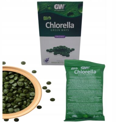 Chlorella Green Ways BIO - 440 tabletek, 110 g