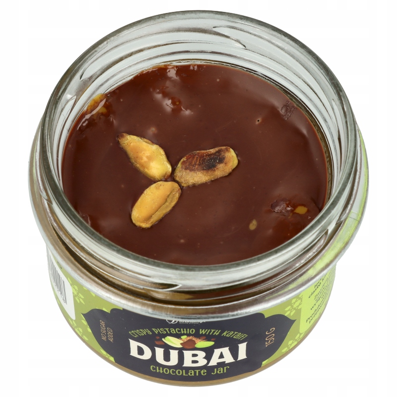Dubai Chocolate Jar 150g Deser dubajski czekoladowy Czekolada dubajska - obrazek 2