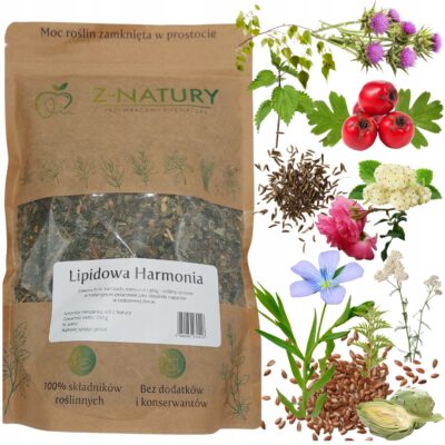 Karczoch i Ostropest - Lipidowa Harmonia, mieszanka ziół Z-Natury 250 g