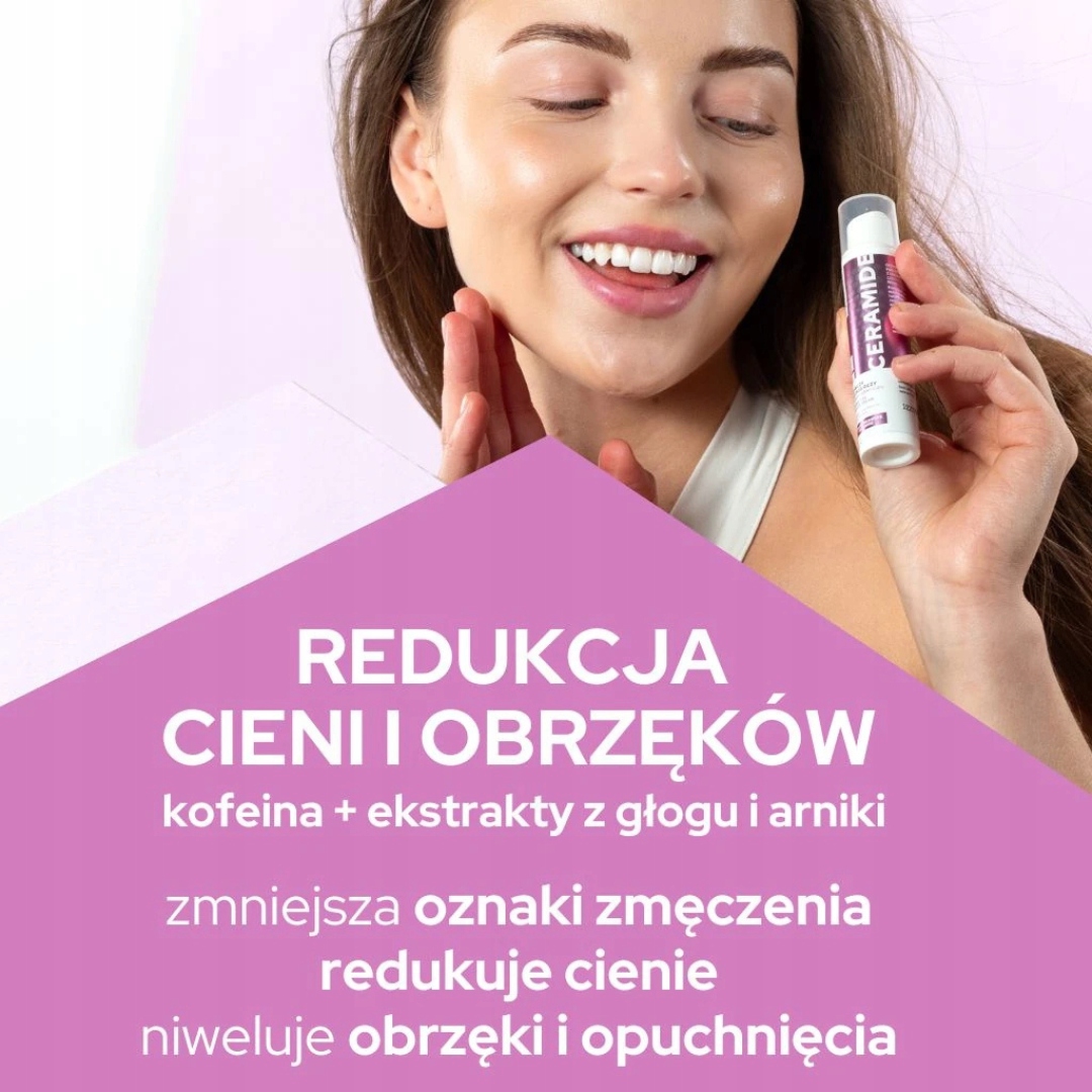 VIANEK HERO Krem pod oczy z ceramidami 15 ml - na cienie i obrzęki - obrazek 7