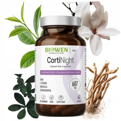 Biowen CortiNight 60 kap wieczorna równowaga w naturalnym rytmie