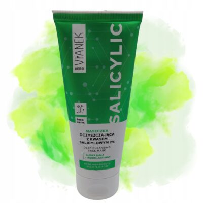 VIANEK HERO Maseczka oczyszczająca z kwasem salicylowym 2% 75 ml
